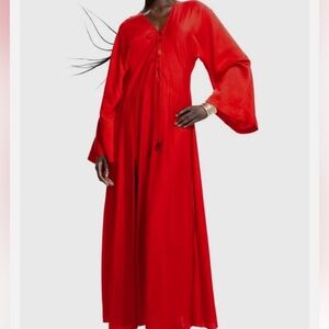 Brand New Elegant Red Kaftan Dress